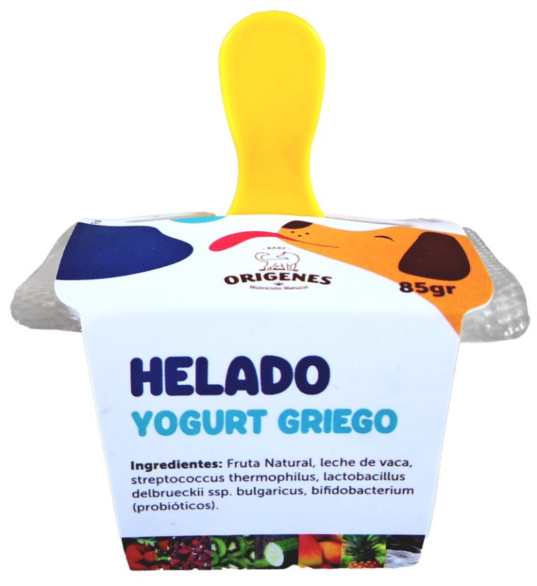 Helado de Yogurt Griego BARF Origenes